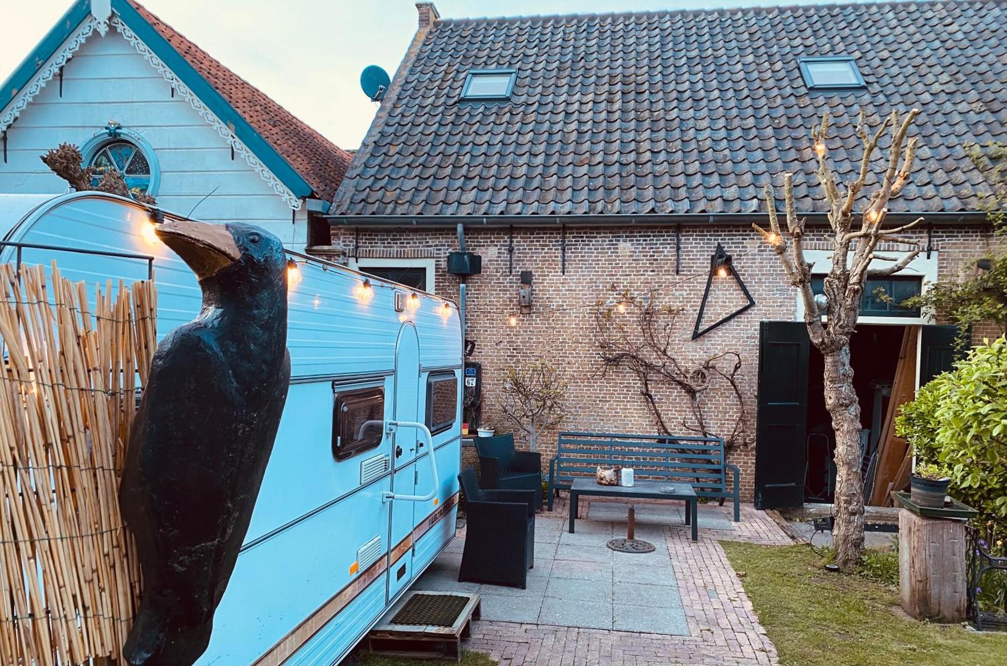 Caravan Stadstuin Goedereede Let Op De Badkamer Moet Met Andere Gasten Gedeeld Worden المظهر الخارجي الصورة